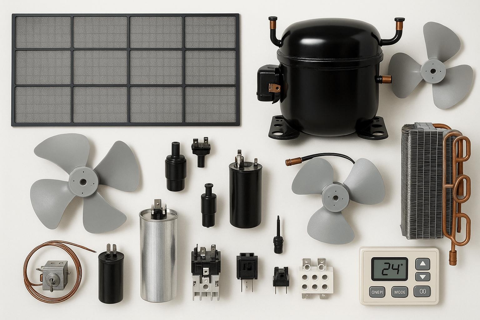 AC spare parts wholesale supplier Navi Mumbai Turbhe